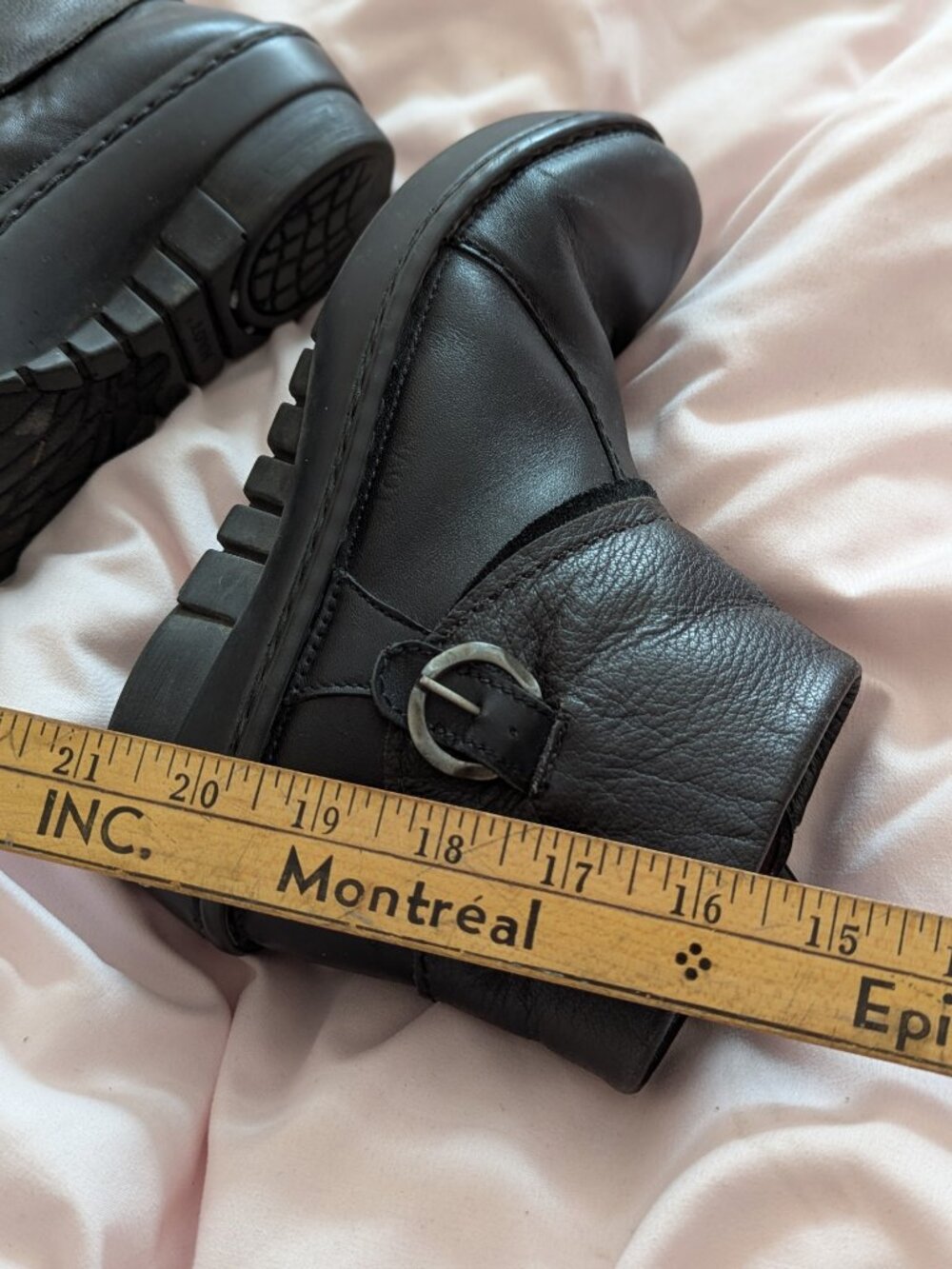 NAOT Black Leather Ankle Boots 36 - Picture 13 of 16